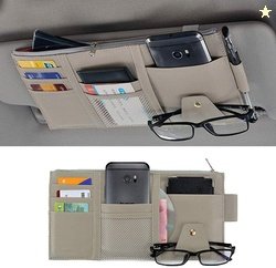 IMPRONOW Car Sun Visor Organizer Sunglas Pen Card Document etc Multi P