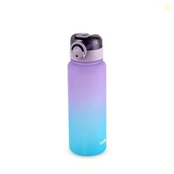 CELLO Buzz Large Sipper Water Bottle, 1160ml Purple Blue | Leakproof,