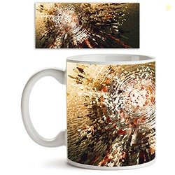 ArtzFolio Abstract Artwork D216 Ceramic Coffee Tea Mug Inside White 32