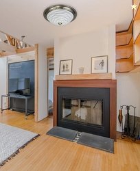 Tu Casa Antique Brass 2 Light Glass Ceiling Light SL2028 ( Bulb not In