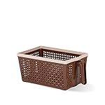Nayasa Frill No. 1 Fruit Basket | 3 Litre | Veg Baskets for Storage in Kitchen | Food Basket for Kitchen | Chocolate
