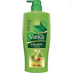Dabur Vatika Naturals Health Shampoo - 640 ml | 7 Natural Herb Extract