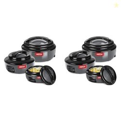 MILTON Ernesto Inner Stainless Steel Jr. Casserole Set of 3 (420 ml, 8