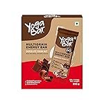 Yogabar Energy Bars Chocolate Chunk | Multigrain Energybar | Pack of 10 x 35g Energy Bars | No Preservatives