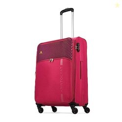 Aristocrat Striker Medium Size Soft Check in Luggage (69 Cm)|Spacious