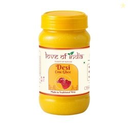 Love of India Desi Cow Ghee 1 Litre | Crafted using Traditional Indian