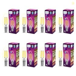 PHILIPS 4-watt Filament Candle LED Bulb | Filament Candle Bulb Home &
