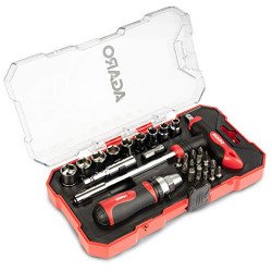 AGARO Screwdriver & Bit Set of Steel Professional Industrial Grade wit