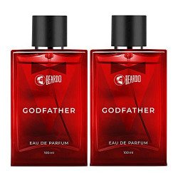 Beardo Godfather Eau De Parfum | Aromatic, Spicy Perfume For Men Long