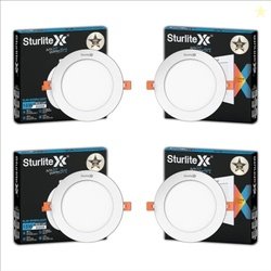 Sturlite Eco LYF 15W Round LED Downlight| 6500K Cool White Color Tempe