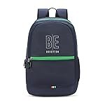 UNITED COLORS OF BENETTON Ming Polyester 25L Non 4 Compartment Laptop Backpack For Unisex – Navy