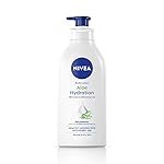 NIVEA Aloe Hydration Body Lotion 600 ml | 72 H Moisturization | Refreshing | Non Sticky Feel | With Goodness of Aloe Vera For Instant Hydrating In Summer | For Men & Women
