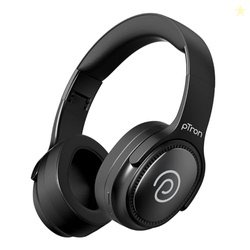pTron Studio Pro w/ 65Hrs Playtime, Wireless Over Ear Headphones w/HD