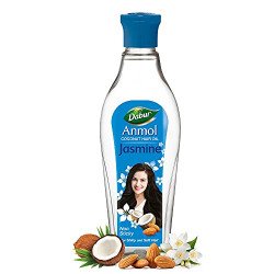 Dabur Anmol Jasmine Coconut Hair Oil, 450ml, for Strong, Soft & Shiny