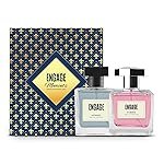 Engage Gift Set – Moments Luxury Perfume Gifts For Women & Men, Homme & Femme 200ml, Long Lasting Smell Men & Women Perfume, Pack of 2, Best Birthday, Anniversary Gift Hamper by ITC, Eau De Parfum