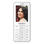 Karbonn KPhone1 Dual GSM SIM KEYPAD Mobile 6.1cm(2.4) Bright Screen Expandable Memory up to 32 GB 1000 Phonebook Soft Purple