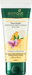 Biotique Ubtan & Collagen Tan Removal Face Scrub for Lighter, Even-Ton