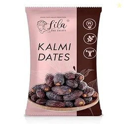 LILA DRY FRUITS Kalmi Dates (250gram) Value Pack | Fresh, Tasty And He