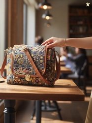 SZN Ethnic Motifs Printed Sling Bag