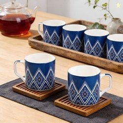 UPC Pack of 6 Bone China Premium Cup Set, Tea Cup Set, Tea Set Or Cof.