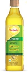 Saffola Cold Pressed Multi-Source Groundnut Oil &Sesame Seed Oil,Helps