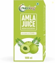 Nutriorg 100% Natural Cold-Pressed Amla Juice | Rich in Vitamin C and