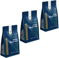 SIRIDHANYA Unpolished and organic Kodo, Little and Proso millets combo