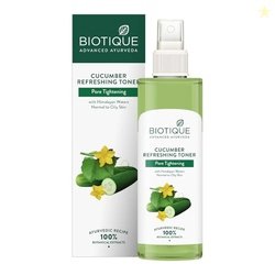 Biotique Cucumber Pore Tightening Toner| Ayurvedic and Organically Pur