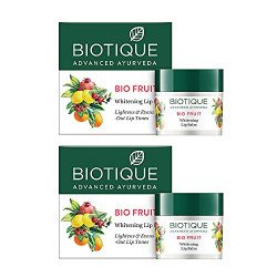 Biotique Bio Fruit Whitening/Brightening Lip Balm | Hydrated and Nouri