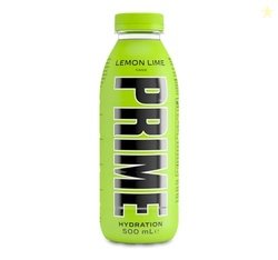 PRIME HYDRATION Lemon Lime Hydration Drink, 16.9 Fl oz / 500 Ml