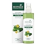Biotique Cucumber Pore Tightening Toner| Ayurvedic and Organically Pure| Maintains Skinâs Natural pH |100% Botanical Extracts| Suitable for Normal & Oily Skin Types| 200ml