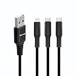 Hitage WB657 3 in 1 Micro Data Cable Fast Charging Data Cable