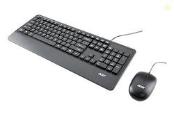 Acer PalmEase Wired Keyboard & Mouse Combo with Palm Rest |Plug & Play