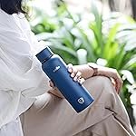 CELLO Duro Kent Insulated Stainless Steel Flask Water Bottle for Daily Use 900 ml, Dark Blue | Double Wall Vacuum Insulated 24 Hours Hot & Cold Thermos Water Bottle for Office, School & Travel