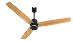 Havells FAB PRO BLDC 1200mm Ceiling Fan with 100% Pure Copper Motor | 5 Star Rating | Remote Controlled|Watt: 30|Air Flow: 225 cmm|Speed: 350 RPM| 3 Years Manufacturer Warranty(Pearl Wood Matt Black)