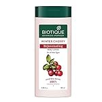 Biotique Winter Cherry Rejuvenating Body Lotion | Moisturizes and Hydrates the Skin | Prevents Ageing, Wrinkles and Dark Spots| 100% Botanical Extracts| Suitable for All Skin Types | 180ml