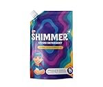 Shimmer Liquid Detergent – 5L Family Pack | French Lavender Fragrance | Front Load & Top Load Machine Wash & Bucket Wash Expert | Removes Tough Stains | Shine Lock Formula | Deep Clean Technology