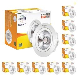 wipro Garnet 3 W Slim COB Downlight for False Ceiling | Neutral White