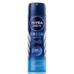 NIVEA Men Fresh Active Deodorant Spray, 150ml | 48 H Active Odour Prot