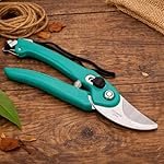 Multipurpose Gardening Scissors â Heavy Duty Garden Shears with Stainless Steel Blades and Soft Grip Handles for Pruning, Trimming, Harvesting, and Plant Care(GTK)