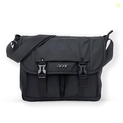 Acer Stylo Premium 14 Inch Laptop Sling Bag, Elegant Black Water-Resis