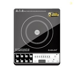 Cadlec CookEase 2000W Induction Cooktop | 8 Cooking Modes, Auto Shut-O