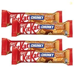 Kitkat Chunky Peanut Butter - 4 Pack, 4 x 42 g