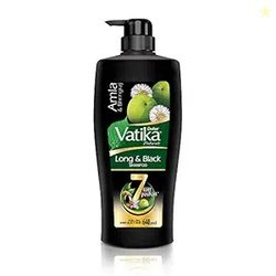 Dabur Vatika Long & Black Shampoo - 640 ml | With Amla & Bhringraj | F