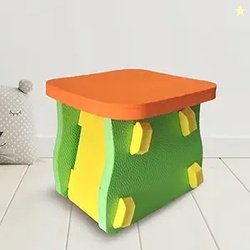 Babypro Multifunctional Foam Stool, Play Chair, Work Station for Kids,