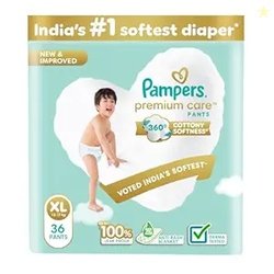 Pampers Premium Care Pant Style Baby Diapers | Extra-Large (XL size) |