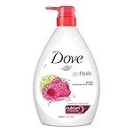 Dove Renewing Raspberry Body Wash with Lime for Renewed Skin, Refreshing Scent, 1L