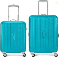 ARISTOCRAT Hard Body Set of 2 Luggage 4 Wheels - Set of 2 (Small 5...