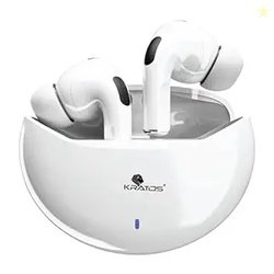 Kratos TW02 Ear Buds Wireless with 30H Playtime, Noise Isolation & Cle