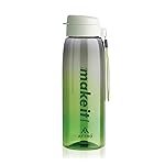ATTRO Sip Star Plastic Water Bottle â 1000ml, Green, BPA Free, Leak-Proof, Durable Sports & Travel Bottle, Ideal for Gym, Office, School, Outdoor & Daily Use